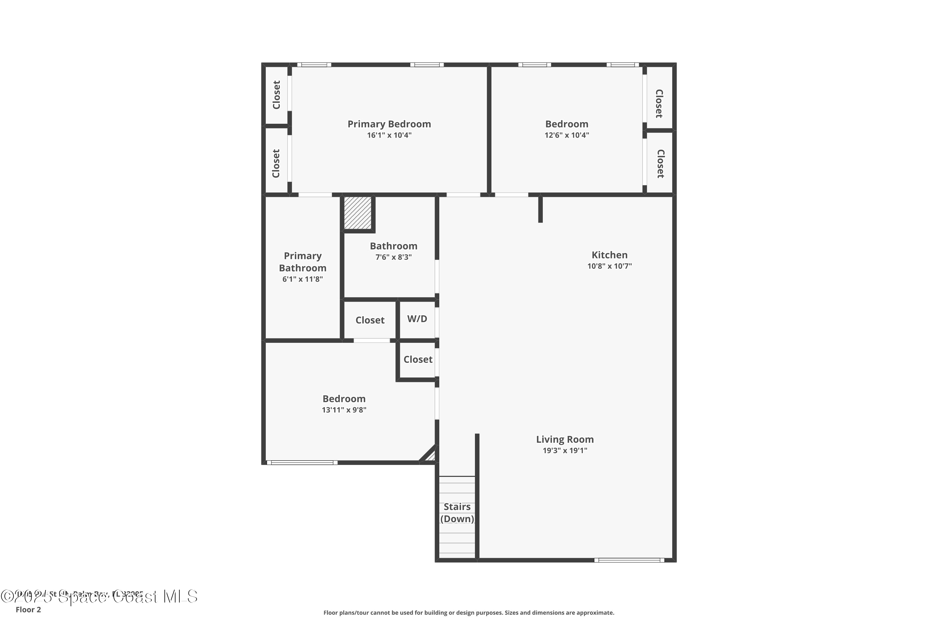 1605 Par Street Northeast, Unit 3204 Palm Bay, FL 32905 - Photo 41 of 42 a picture of a floor plan