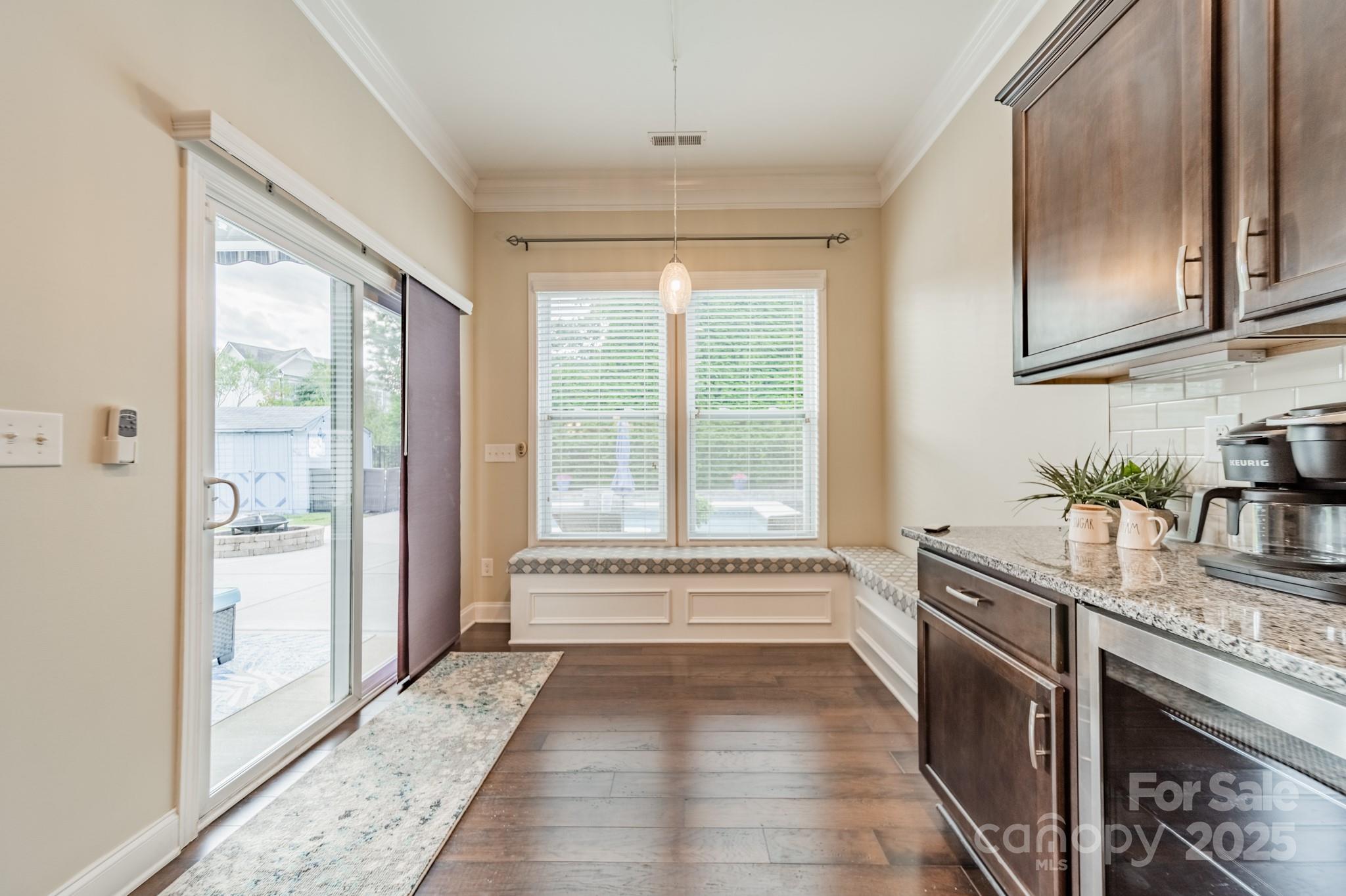 3419 Streamside Drive, Unit 463 Davidson, NC 28036 - Photo 9 of 43 a spacious bathroom with stainless steel appliances granite countertop a granite counter tops and a view of living room