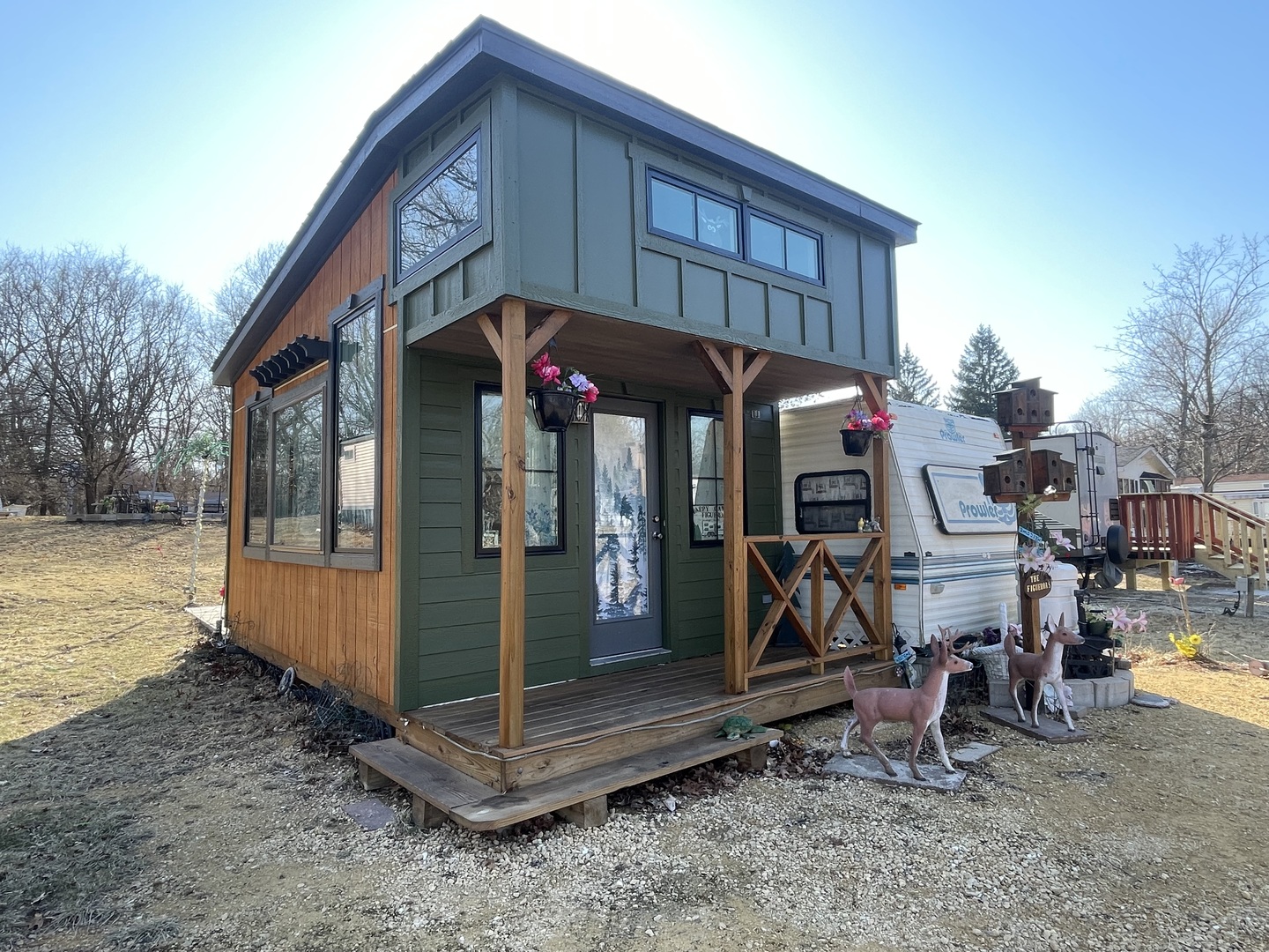 6-19 Woodhaven Lakes Sublette, IL 61367 - Photo 3 of 24 a view of a house with a park