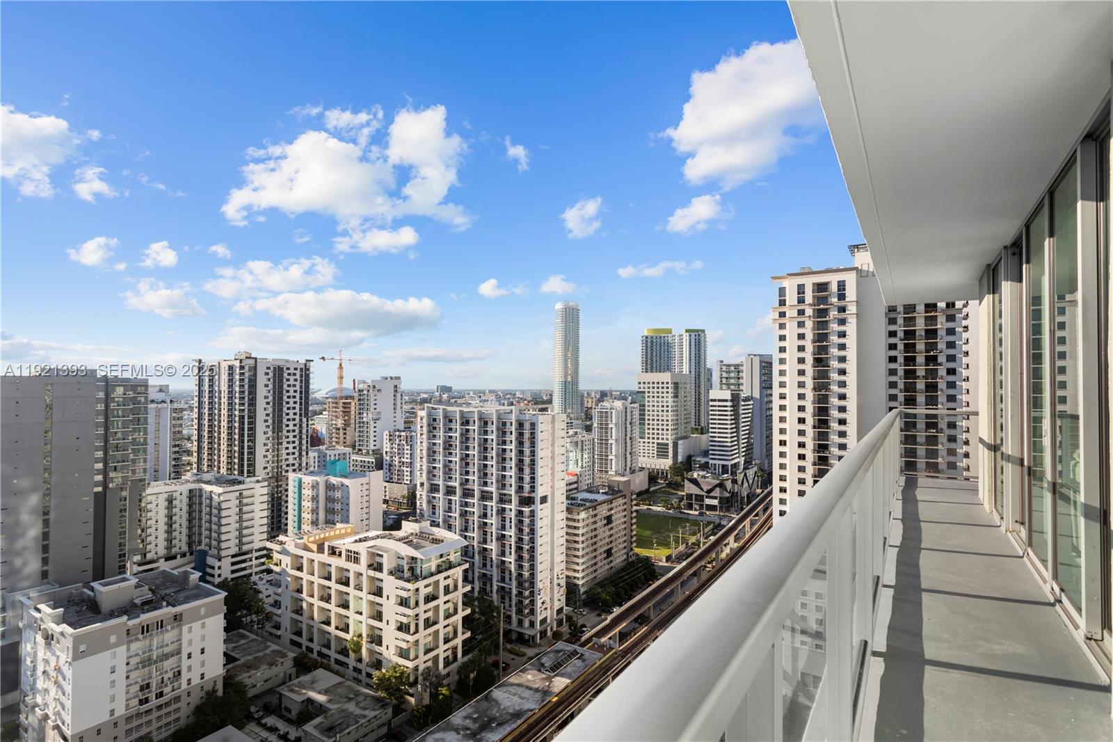 1111 Southwest 1st Avenue, Unit 2925N Miami, FL 33130 - Photo 18 of 19 a view of balcony with city view