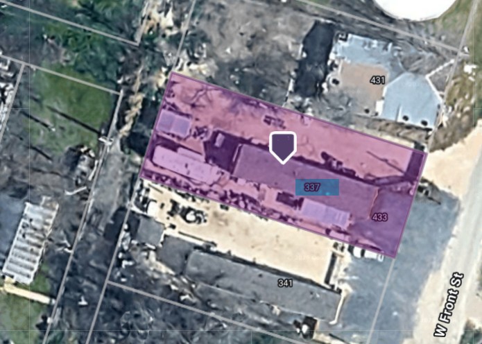 337 Southwest Front Street Bartlett, TX 76511 - Photo 24 of 30 Map / location