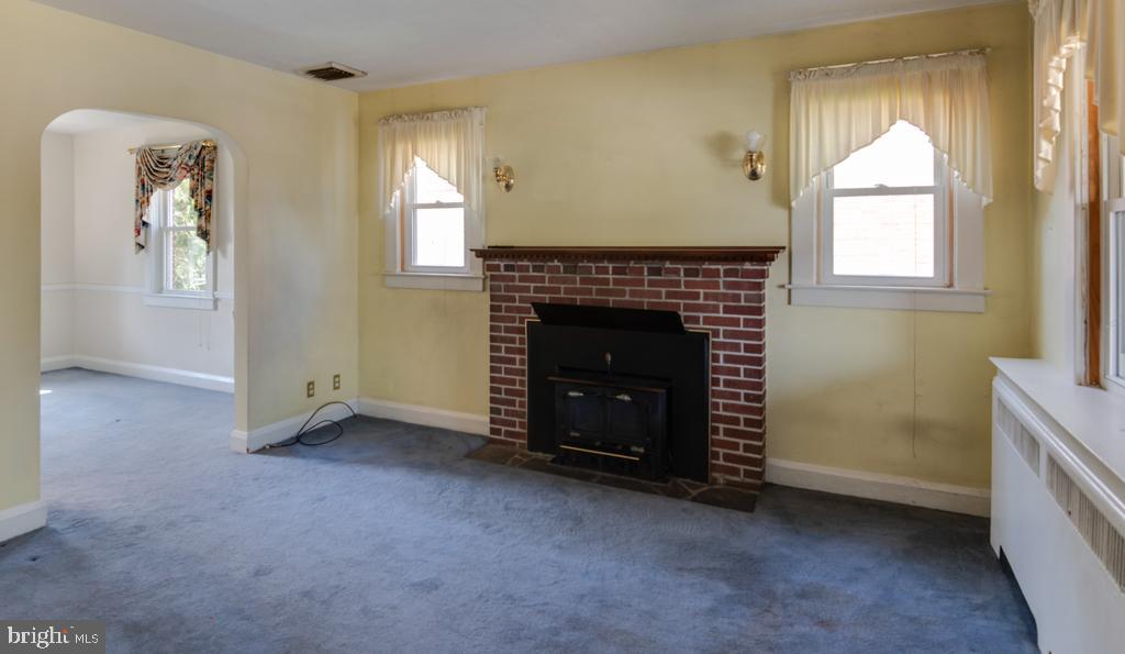 8005 Manor Road Baltimore, MD 21234 - Photo 4 of 16 Fireplace With Mantel