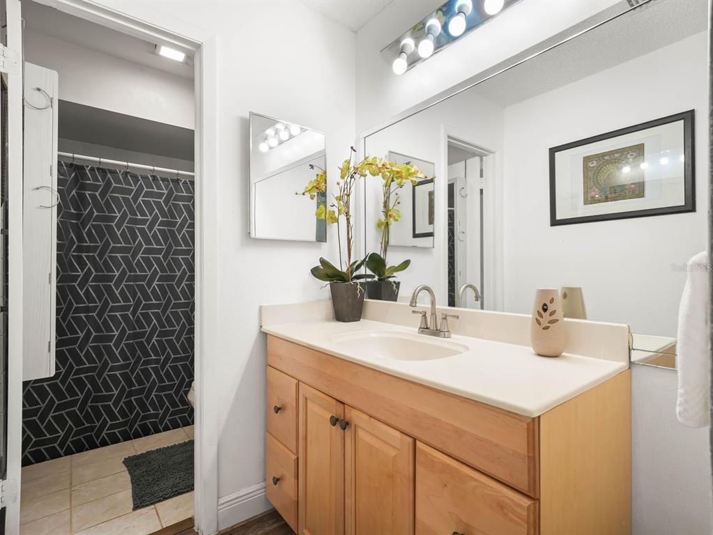 4601 Granada Boulevard Sebring, FL 33872 - Photo 10 of 19 a bathroom with a sink and a mirror
