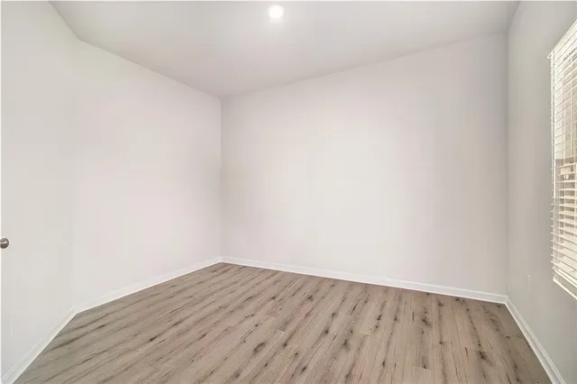 a view of wooden floor in a room
