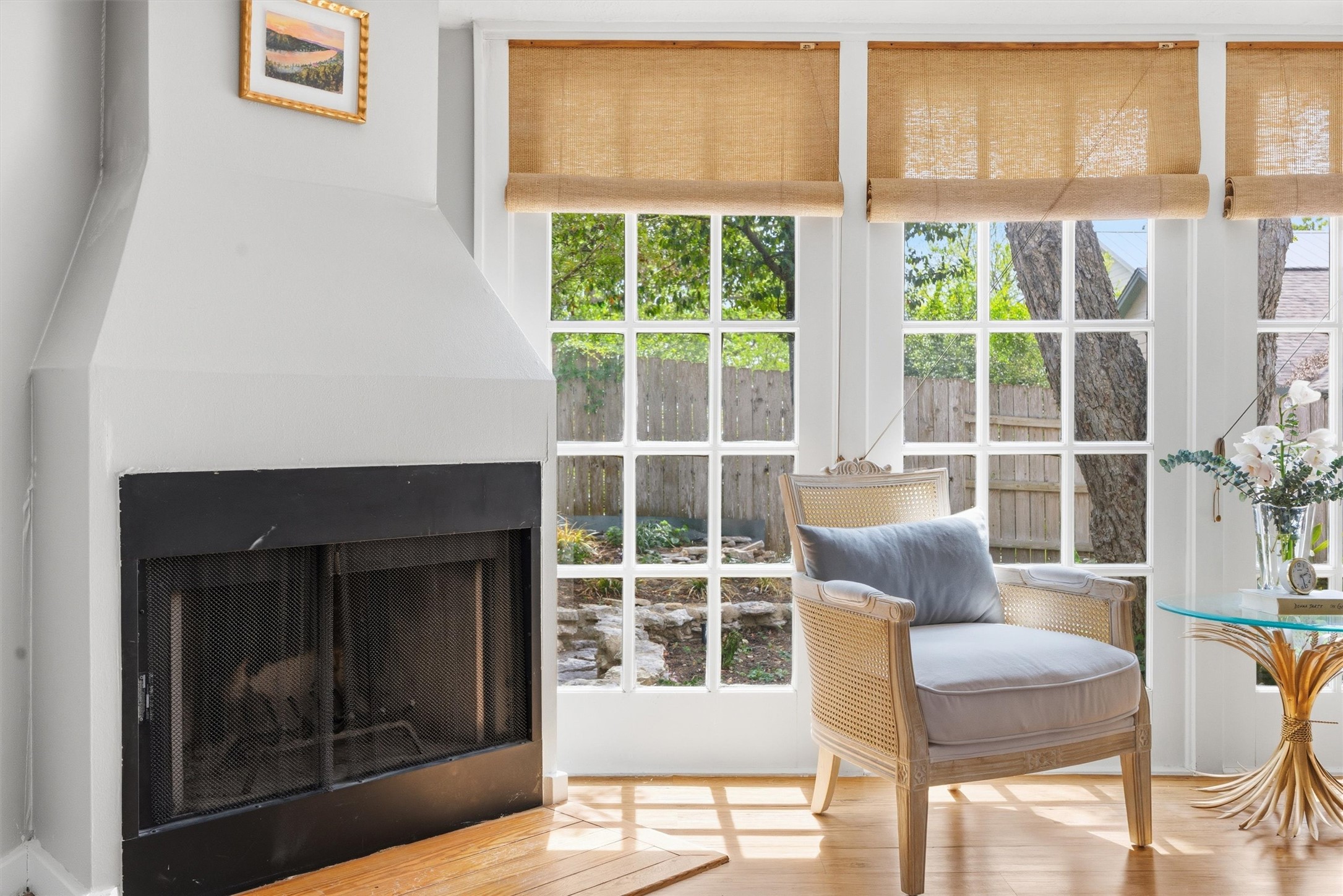 1507 Wethersfield Road Austin, TX 78703 - Photo 21 of 40 a view of a living room and a window with balcony view