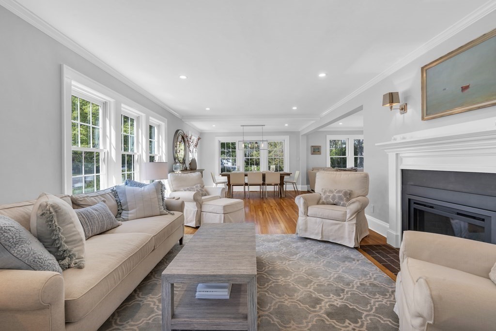 2 Hillcrest Road Marblehead, MA 01945 - Photo 2 of 38 a living room with furniture and a fireplace