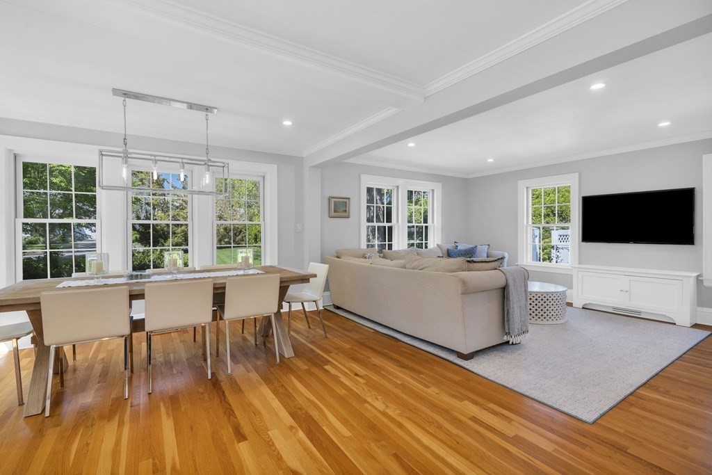 2 Hillcrest Road Marblehead, MA 01945 - Photo 4 of 38 a living room with furniture and a flat screen tv