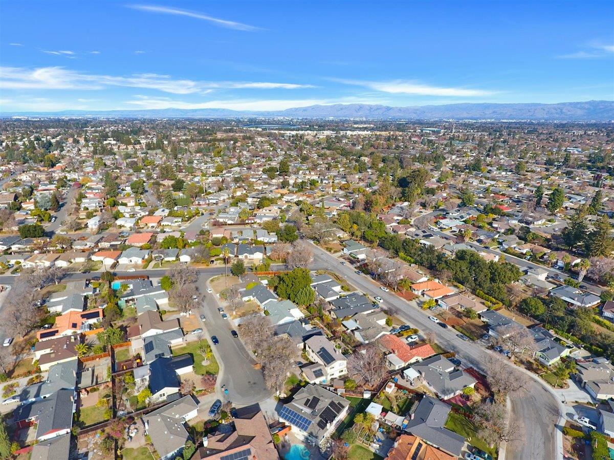 10846 Willowbrook Way Cupertino, CA 95014 - Photo 45 of 48 an aerial view of residential building with outdoor space