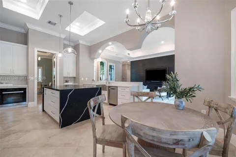 a view of a park with plants and trees