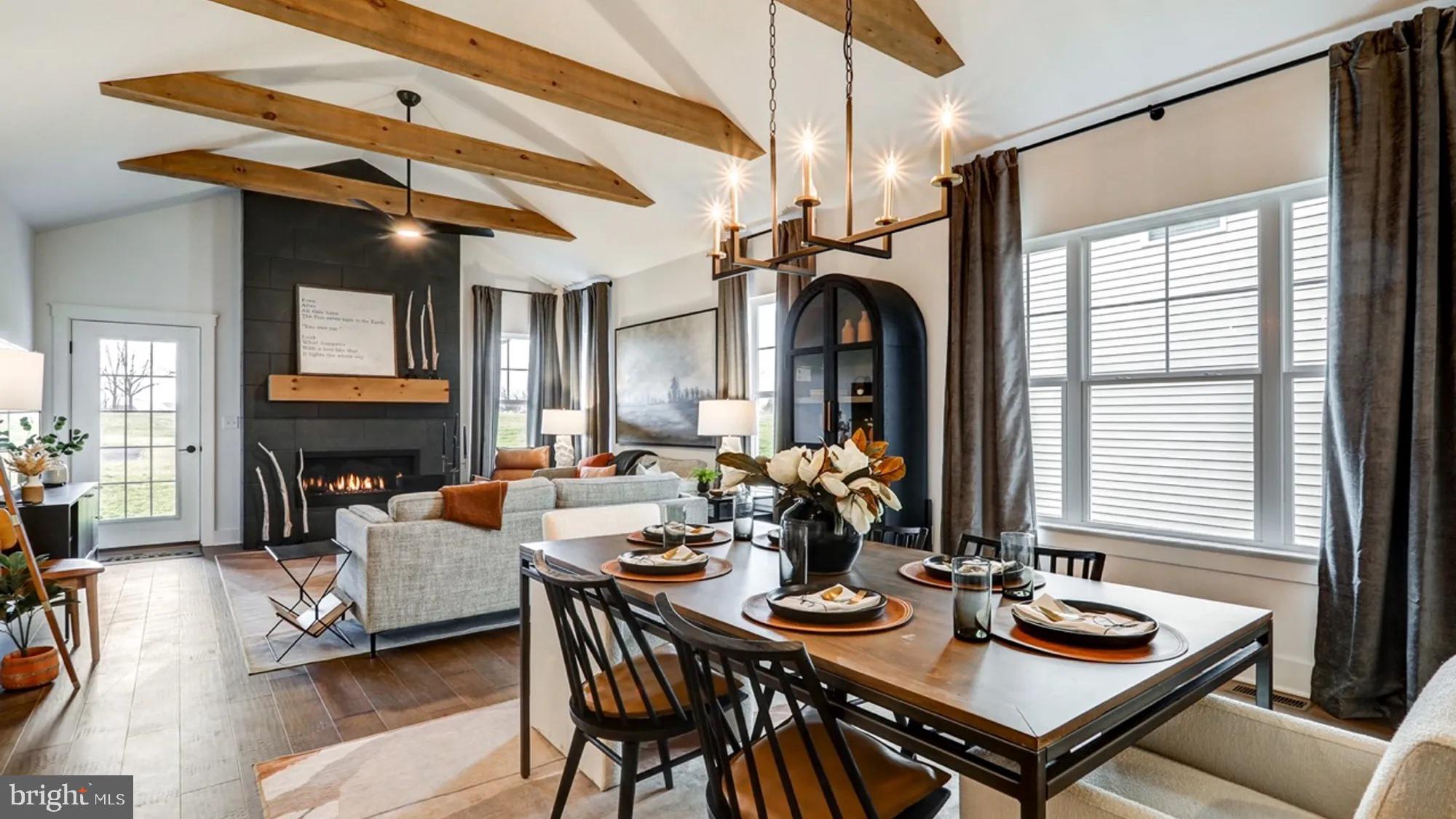 108 Flora Boulevard Lebanon, PA 17042 - Photo 24 of 44 a view of a dining room with furniture and a chandelier