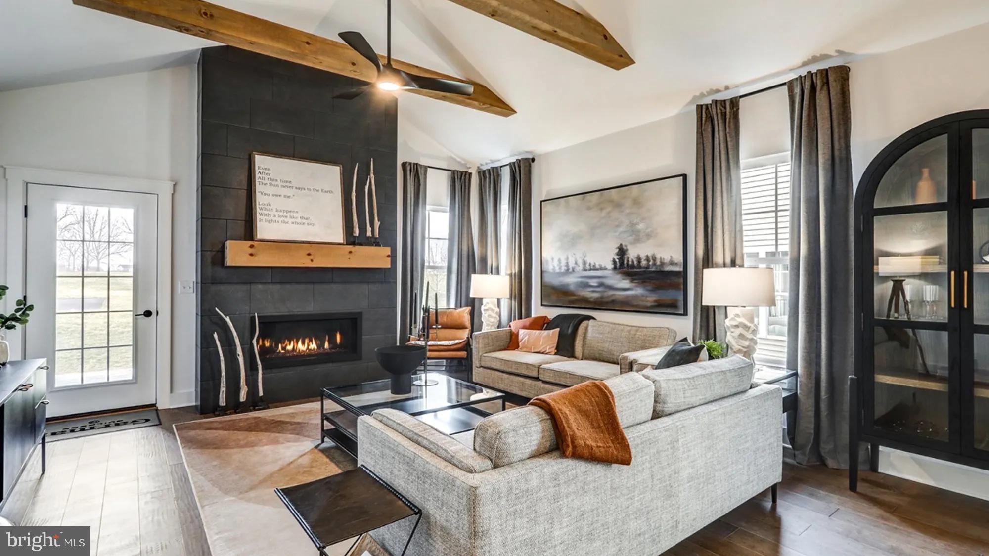 108 Flora Boulevard Lebanon, PA 17042 - Photo 28 of 44 a living room with furniture and a fireplace