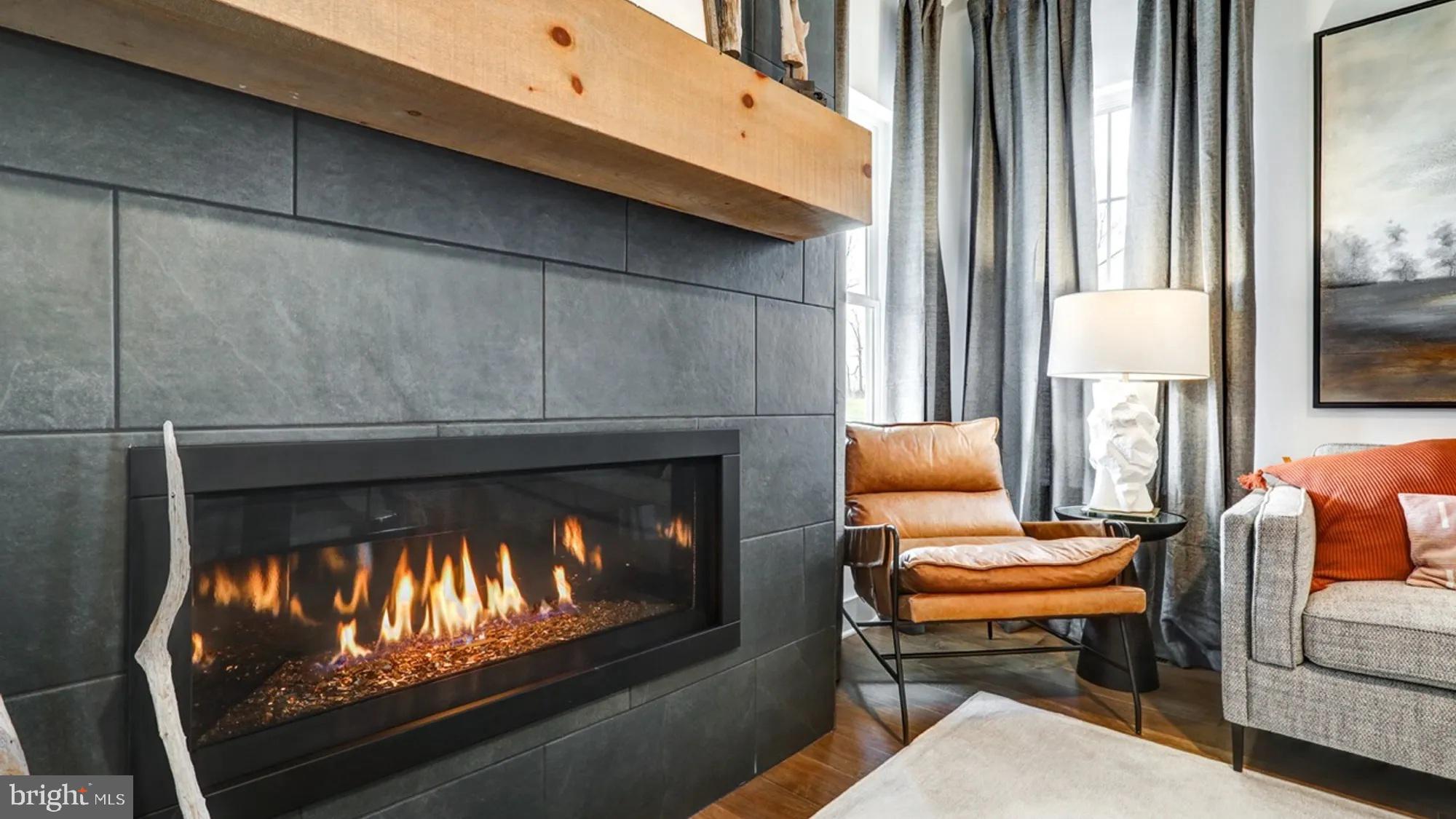 108 Flora Boulevard Lebanon, PA 17042 - Photo 31 of 44 a living room with furniture and a fireplace