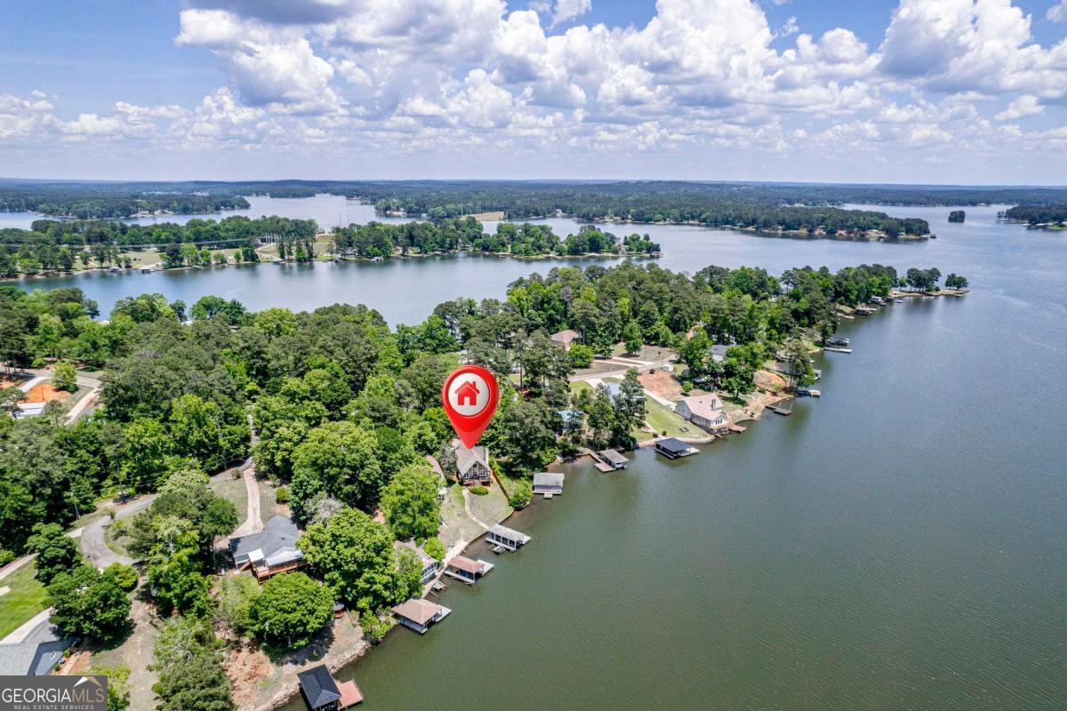 172 Mays Road Milledgeville, GA 31061 - Photo 49 of 54 a view of a lake with houses