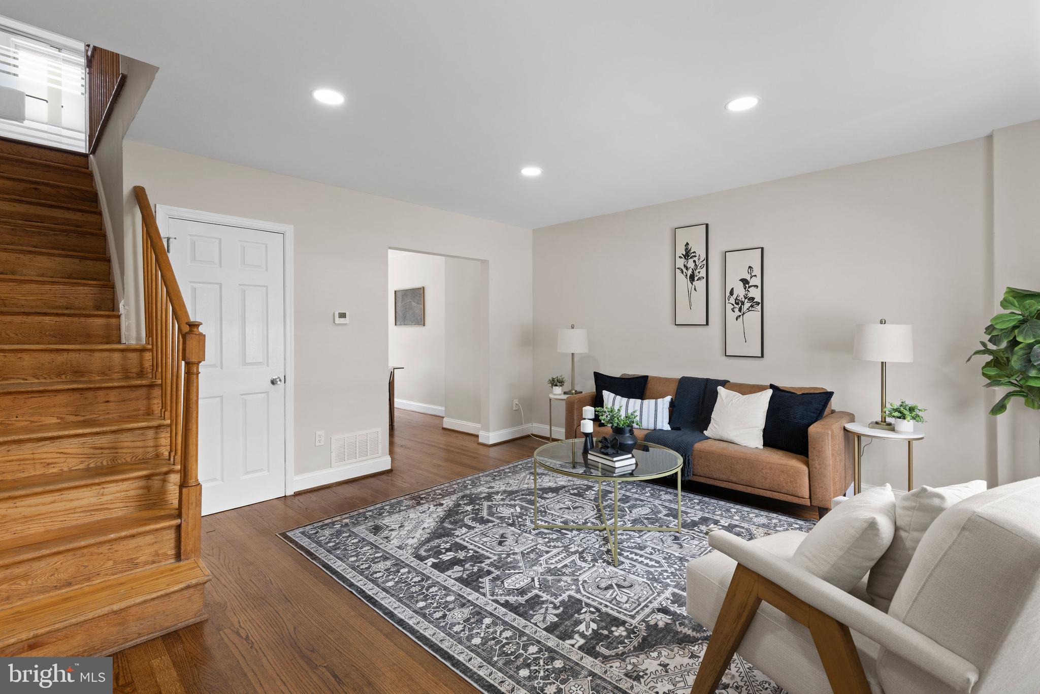 2134 Redthorn Road Middle River, MD 21220 - Photo 5 of 33 a living room with furniture and wooden floor