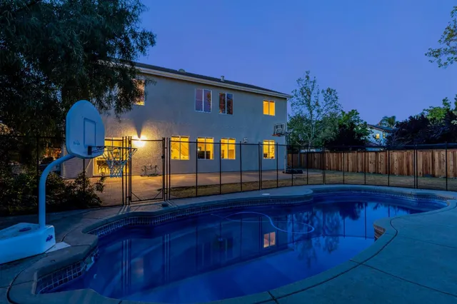 a view of outdoor space and wooden deck