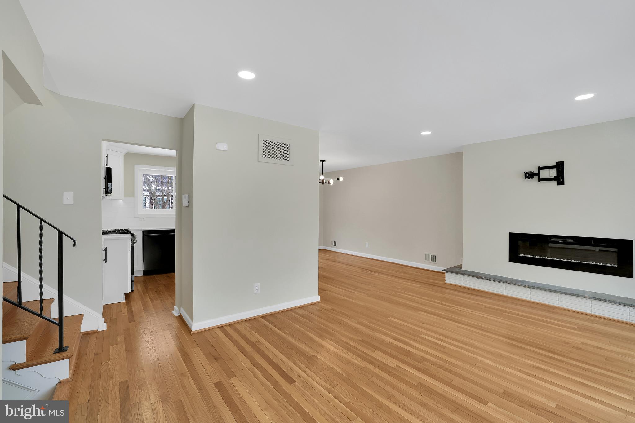 6718 Old Chesterbrook Road McLean, VA 22101 - Photo 12 of 38 a view of a livingroom with wooden floor
