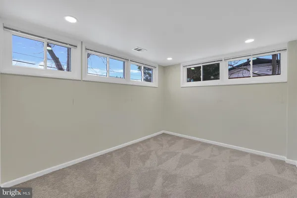 a view of an empty room with window