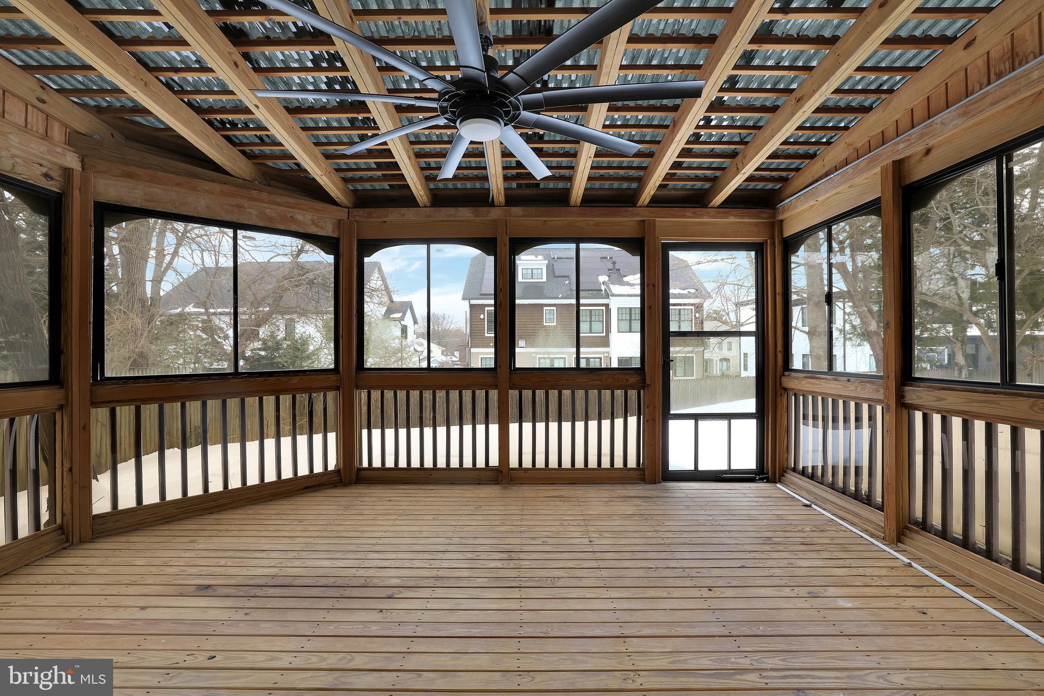 6718 Old Chesterbrook Road McLean, VA 22101 - Photo 32 of 38 a view of a wooden deck