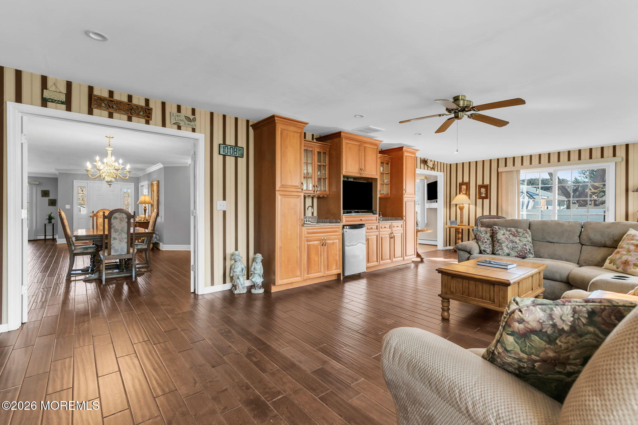 12 S Road Monmouth Beach, NJ 07750 - Photo 3 of 19 a living room with furniture and wooden floor