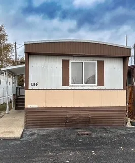 a view of a house with a balcony