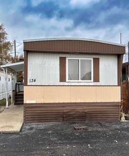 a view of a house with a balcony