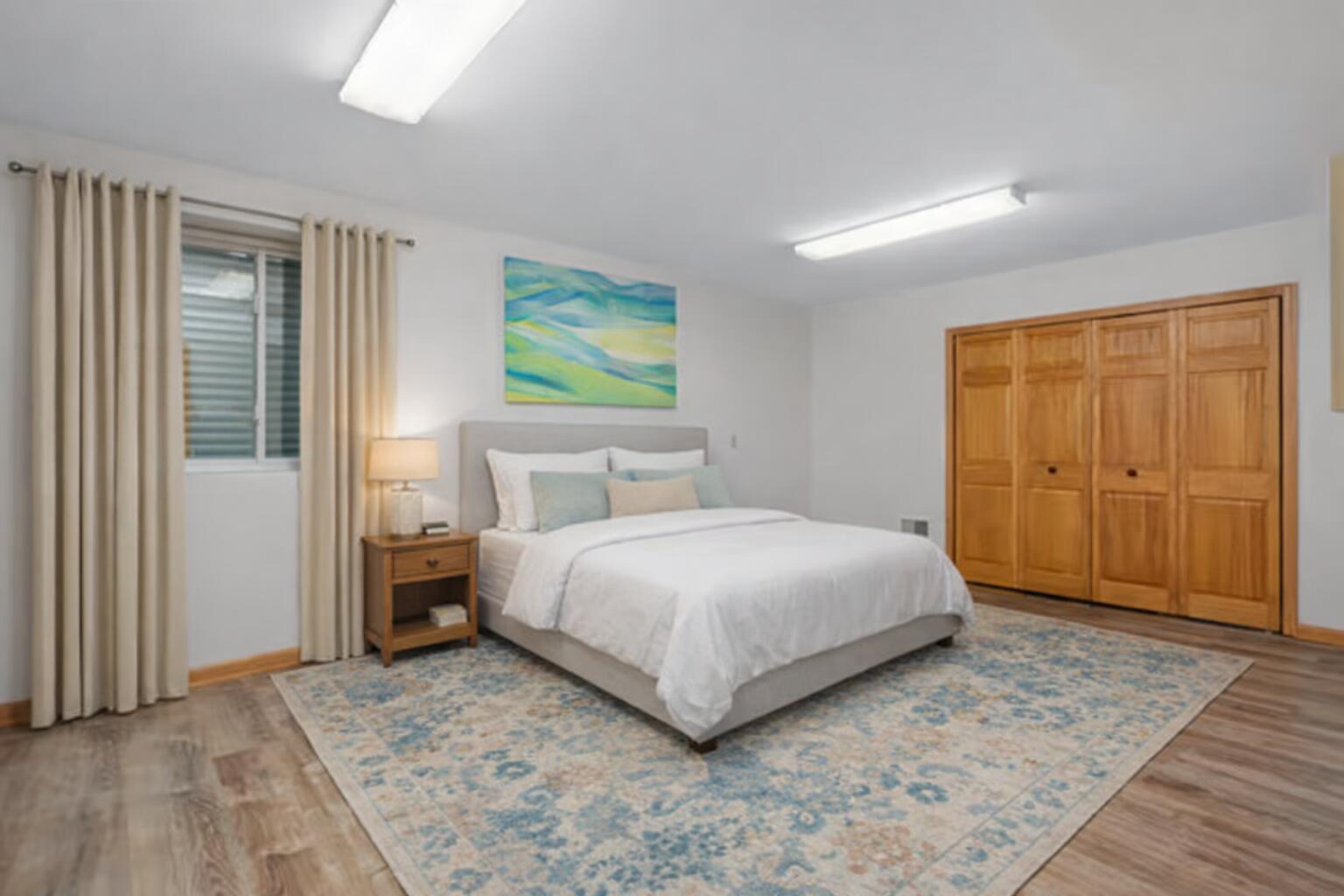 20615 31st Street Paris, WI 53104 - Photo 30 of 44 Lower Level Bedroom 5 (Vritually Staged)