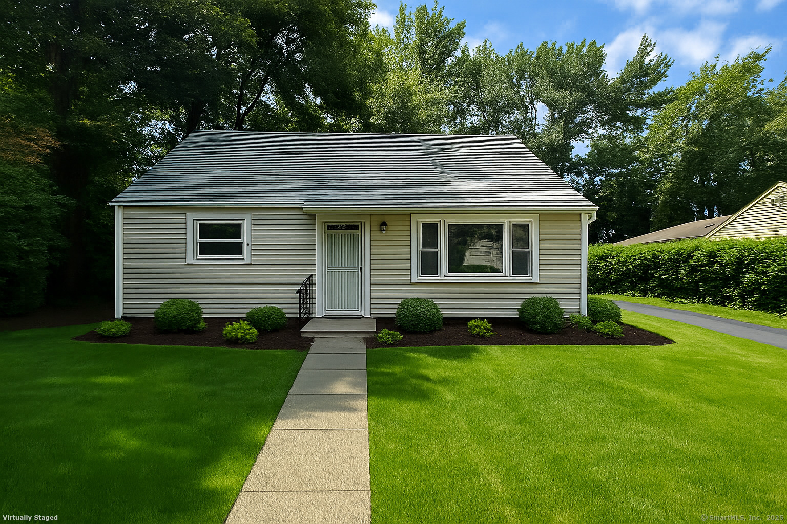 97 East Burnham Street Bloomfield, CT 06002 - Photo 7 of 7 a front view of a house with garden