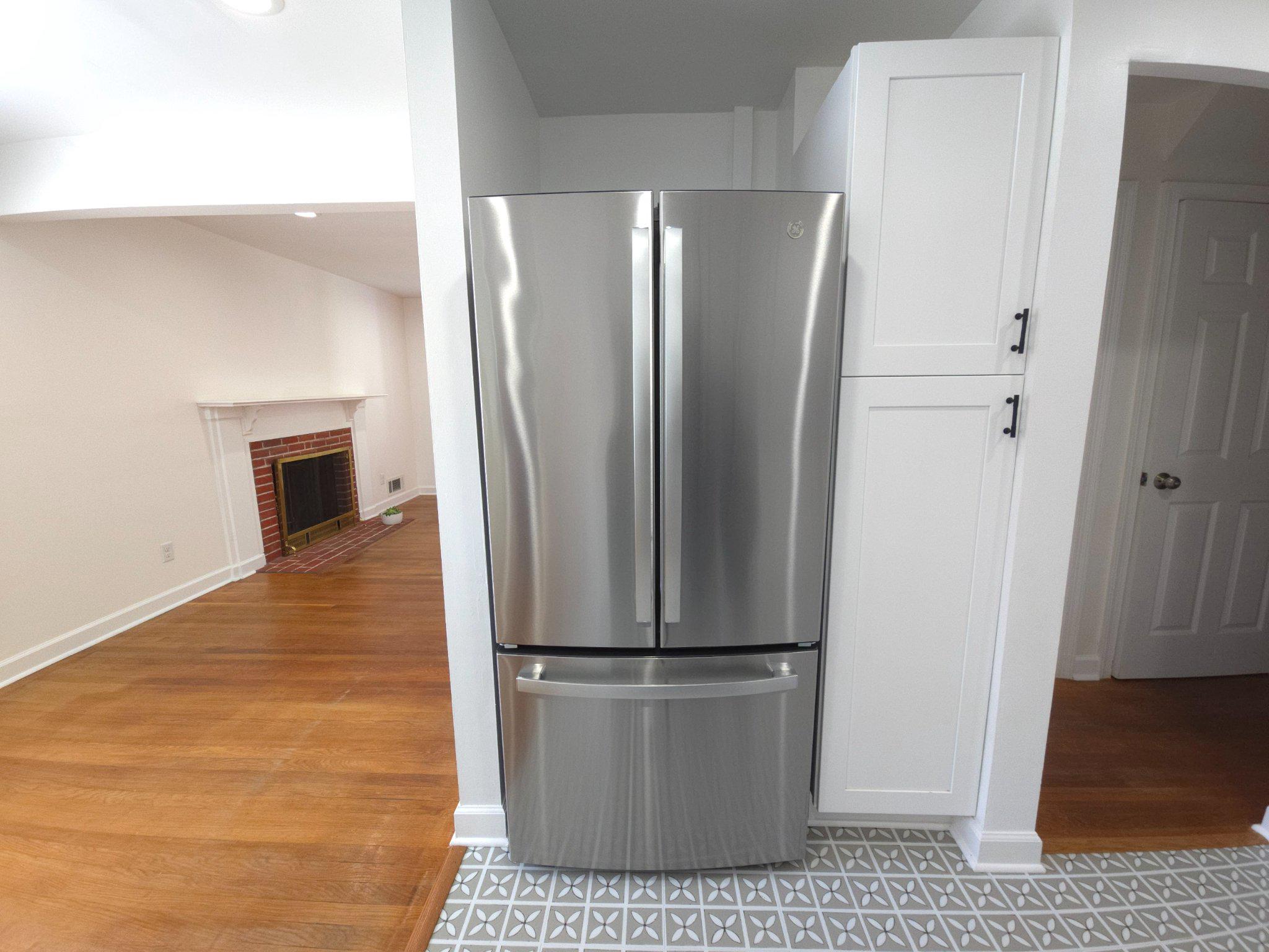 2209 Quinton Road Silver Spring, MD 20910 - Photo 14 of 46 Sleek stainless steel refrigerator.