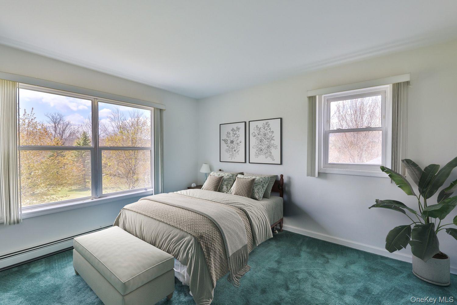 559 Case Road Ashland, NY 12496 - Photo 22 of 33 a bedroom with a large bed and a window