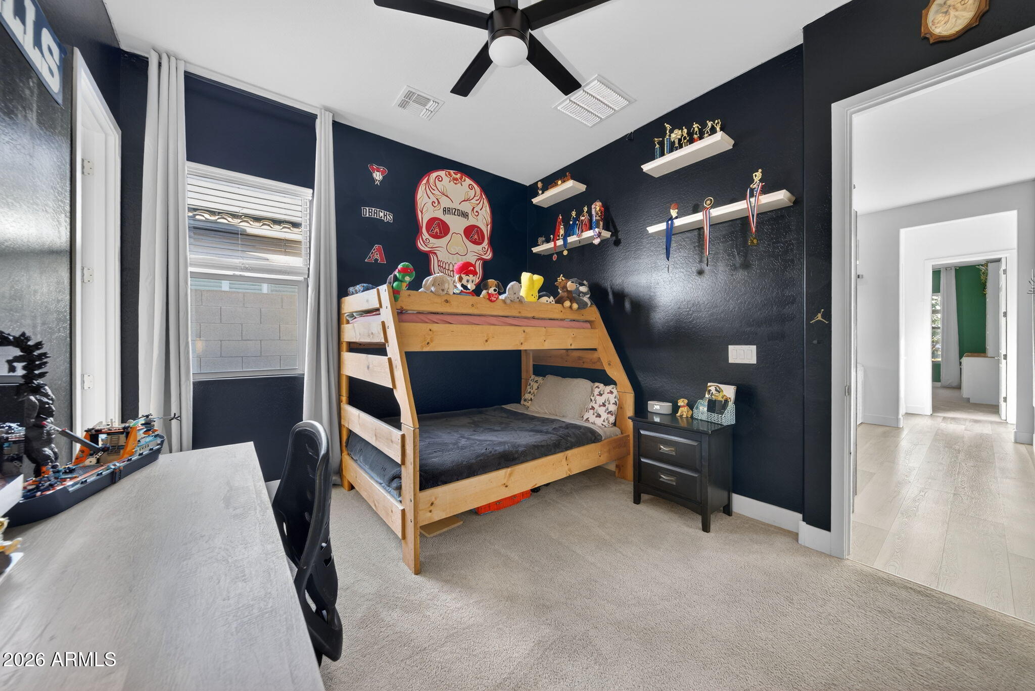 9932 East Rotation Drive Mesa, AZ 85212 - Photo 42 of 62 a bed room with a bed and furniture