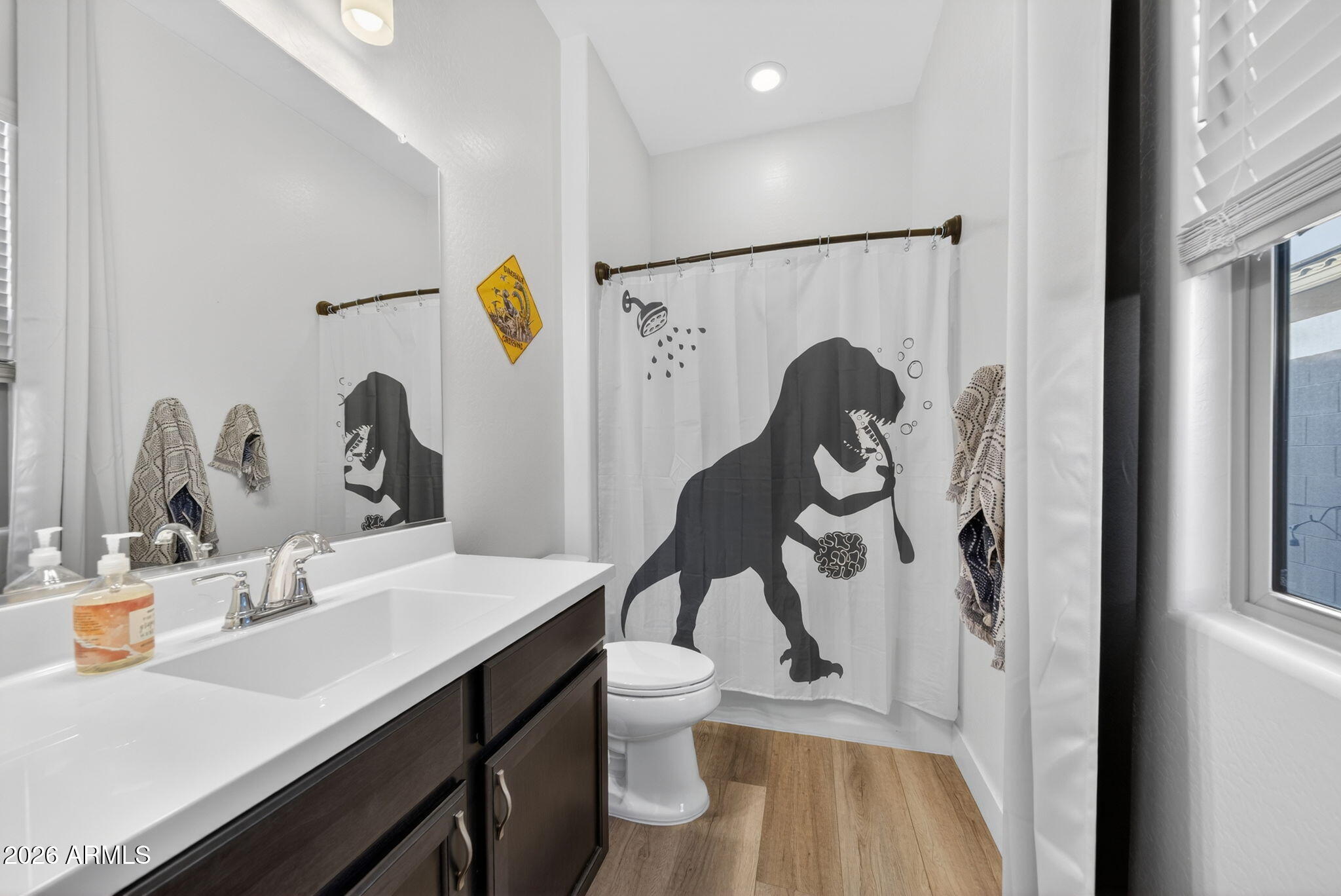 9932 East Rotation Drive Mesa, AZ 85212 - Photo 43 of 62 a bathroom with a sink and a mirror