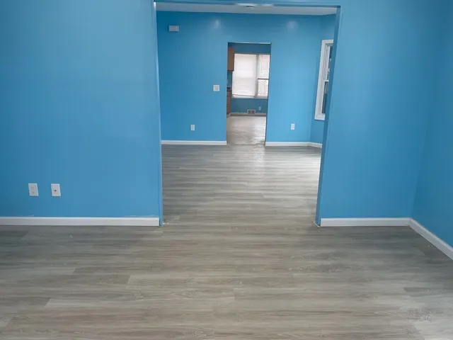 a view of wooden floor