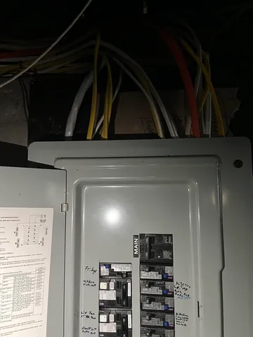 a view of water heater room