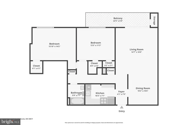$2,450 | 10300 Westlake Drive, Unit S304, Bethesda, MD 20817
