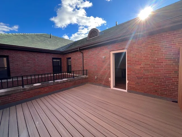 a view of a house with a patio