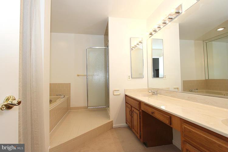10922 Brewer House Road Rockville, MD 20852 - Photo 21 of 27 a bathroom with a sink and a mirror