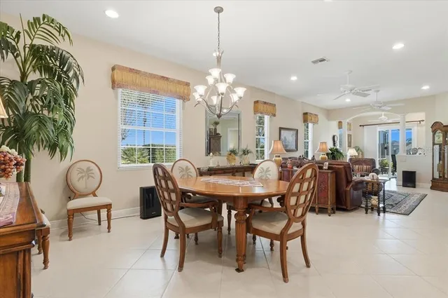 a workspace with furniture