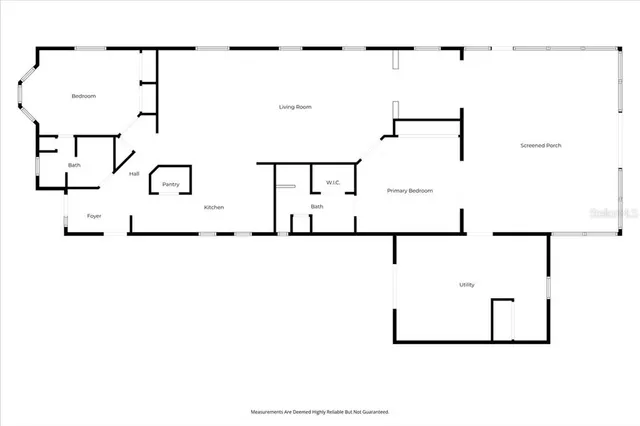 a picture of a room with a bench and white cabinets