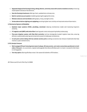 $582,500 | 451 Motorcoach Drive South, Polk City, FL 33868