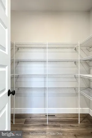 a view of walk in closet