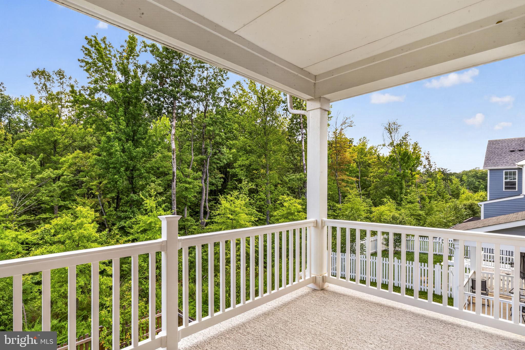 18270 Moss Garden Road Dumfries, VA 22026 - Photo 44 of 85 Balcony off of Primary Bedroom
