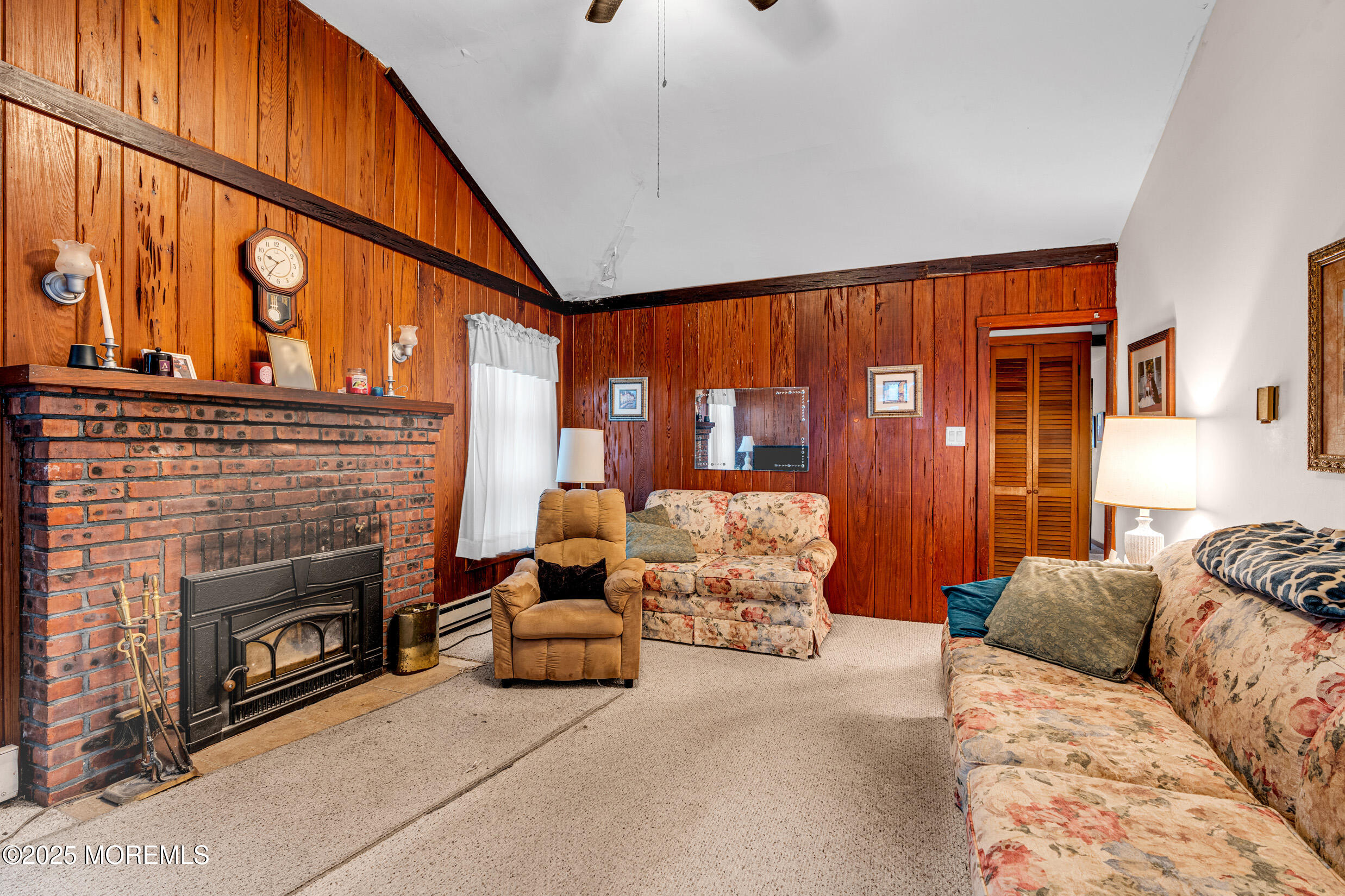 119 George Road Toms River, NJ 08753 - Photo 6 of 29 a bedroom with furniture and a fireplace