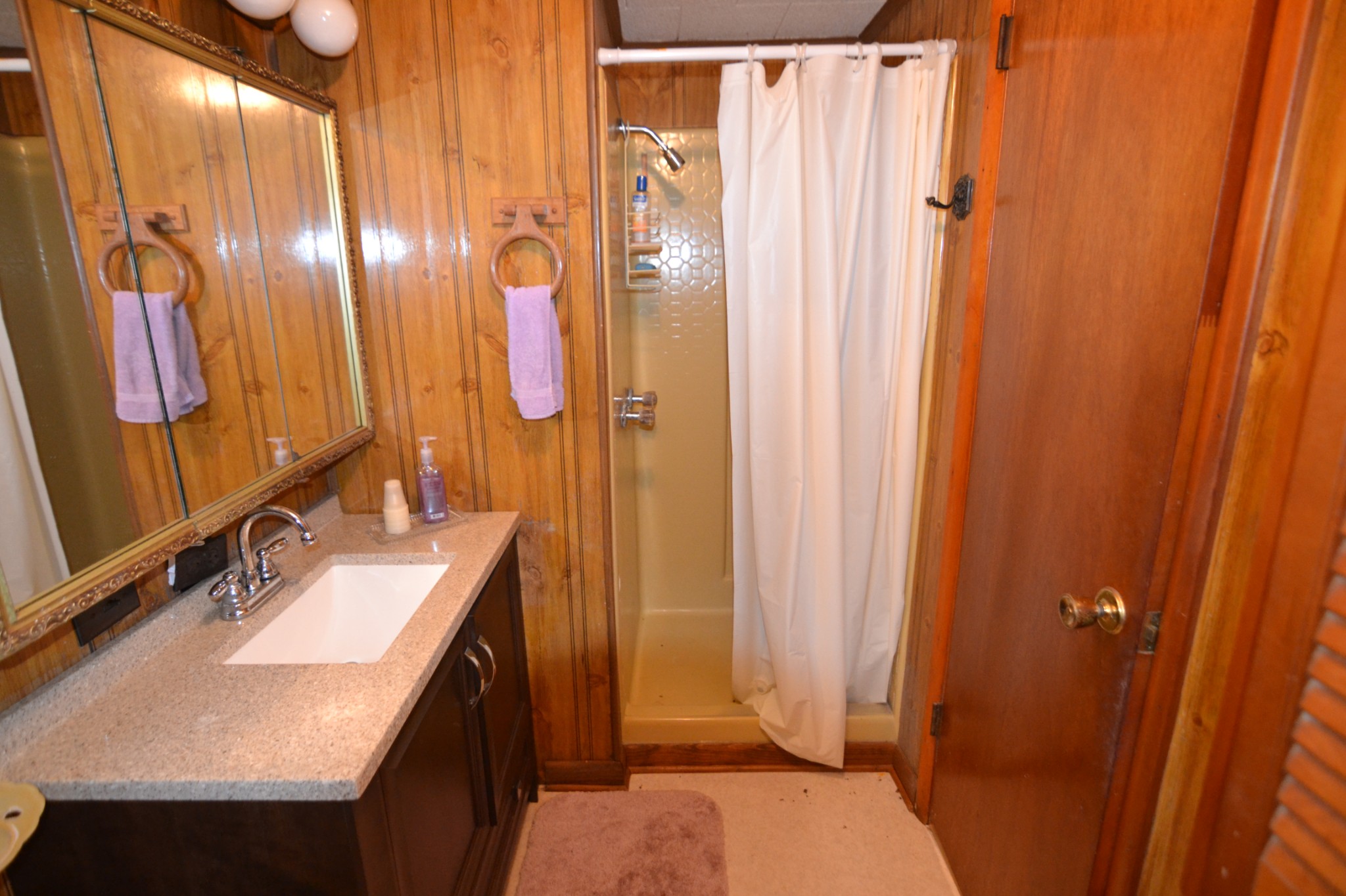 5616 Bunker Hill Road Pulaski, TN 38478 - Photo 41 of 56 a bathroom with a sink and a mirror