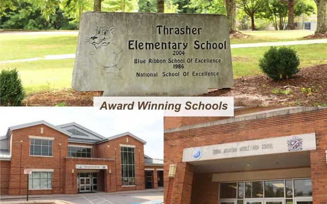 a sign that is on a street