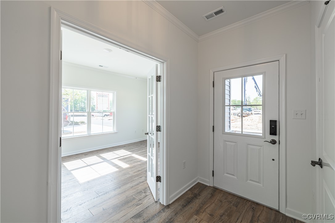6649 Mayland Ridge Lane Moseley, VA 23120 - Photo 2 of 32 a view of empty room with wooden floor and fan
