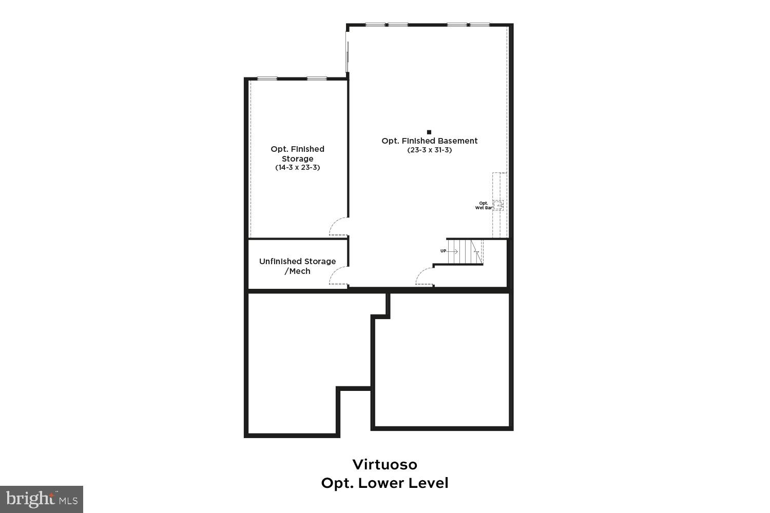 Tbb West Aster Way, Unit VIRTUOSO Gettysburg, PA 17325 - Photo 50 of 51 a picture of a floor plan