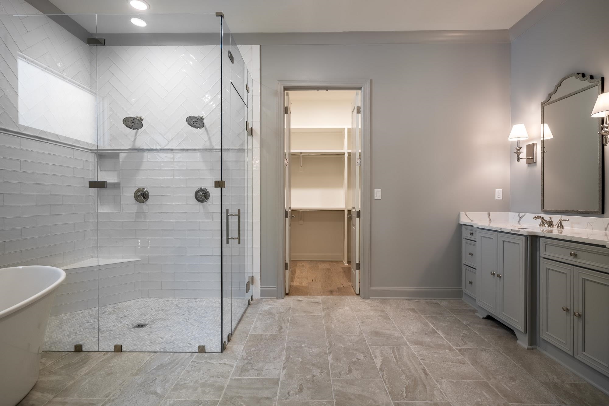 4099 Barfield Road Memphis, TN 38117 - Photo 12 of 25 a bathroom with a shower and a sink