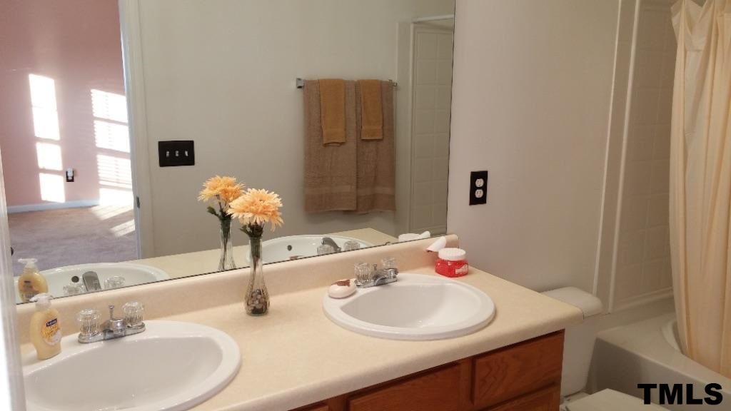189 Depot Ridge Road Garner, NC 27529 - Photo 10 of 18 Dual sinks with large vanity.