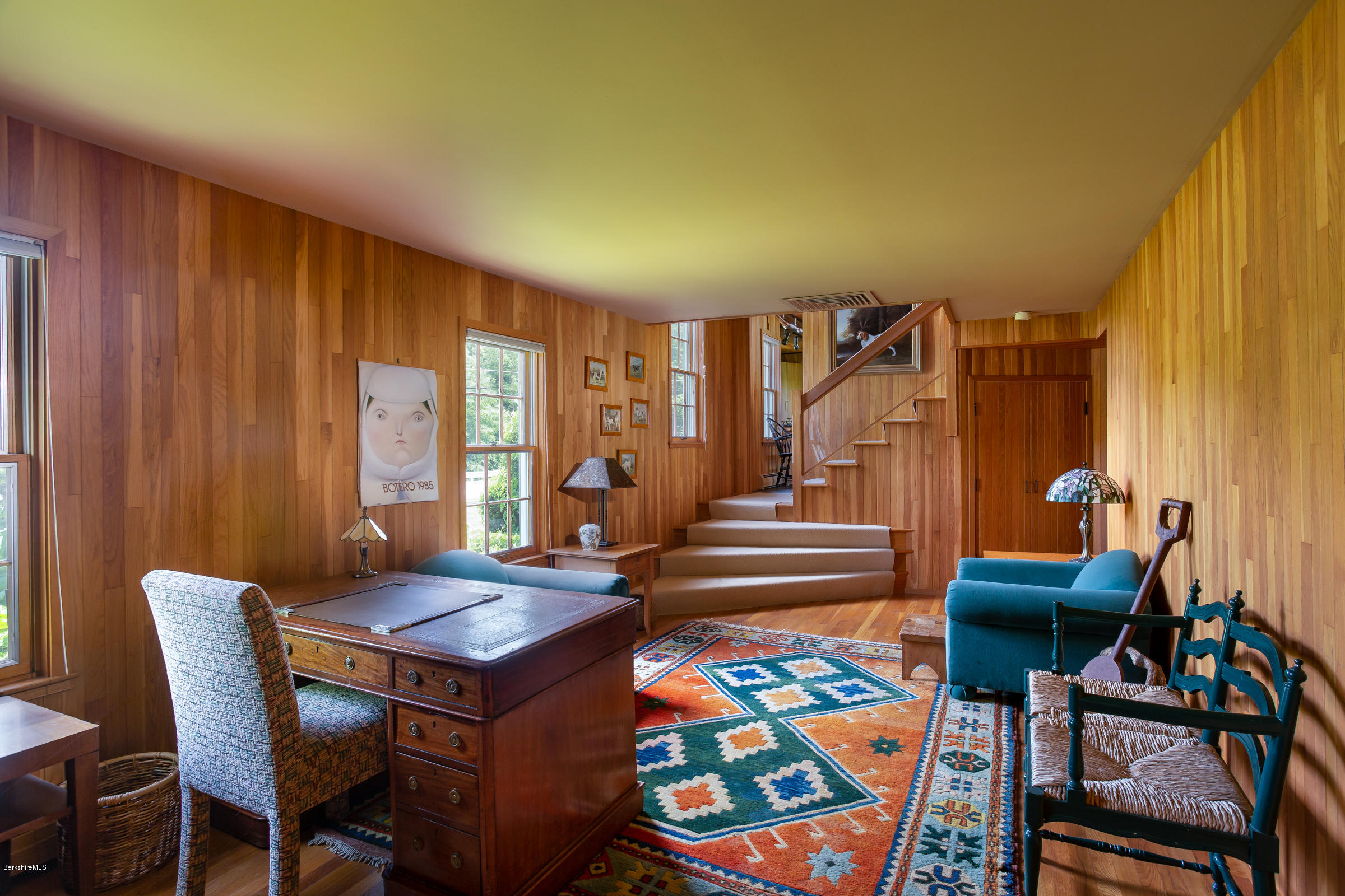 825 Hancock Road Williamstown, MA 01267 - Photo 14 of 42 a view of a dining room with furniture and a window