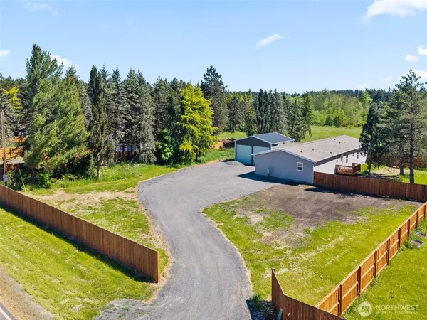 a view of an outdoor space and yard